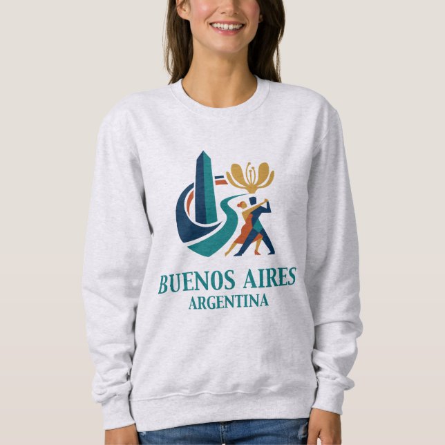 Buenos Aires Argentina T Shirt (Framsida)