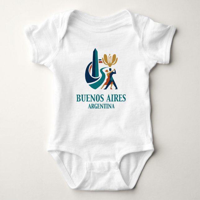 Buenos Aires Argentina T Shirt (Framsida)