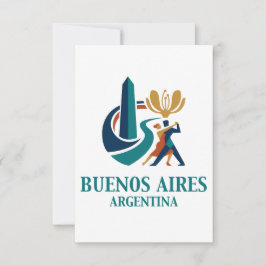 Buenos Aires Argentina Tack Kort