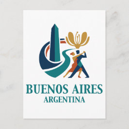 Buenos Aires Argentina Vykort