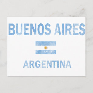 Buenos Aires Argentinas design Vykort