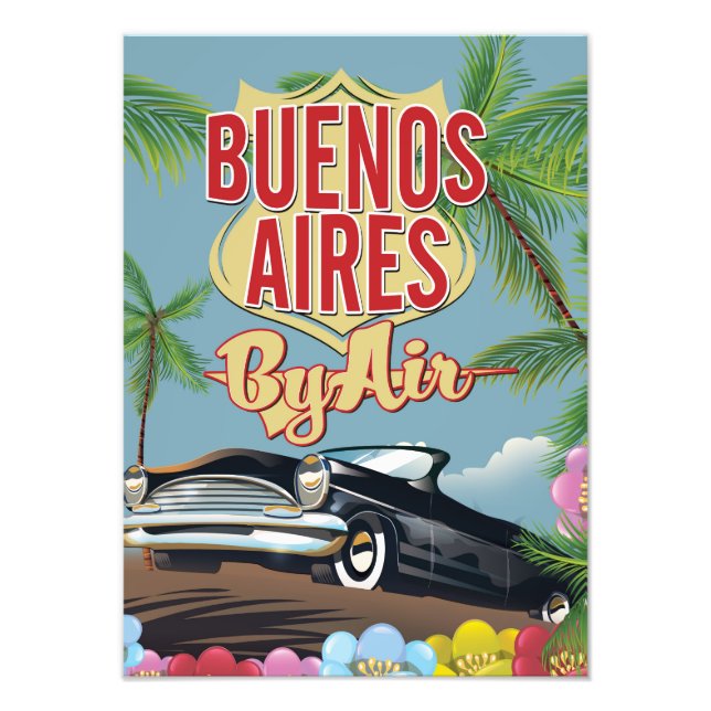 Buenos Aires, Argentinas semester poster (Framsidan)