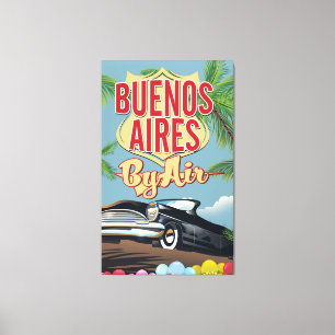 Buenos Aires, Argentinas semester poster Canvastryck