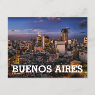 Buenos Aires Desde La Legislatura V Vykort