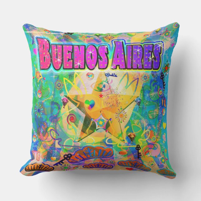 Buenos Aires Epoch Hour Pillow Kudde (Framsida)