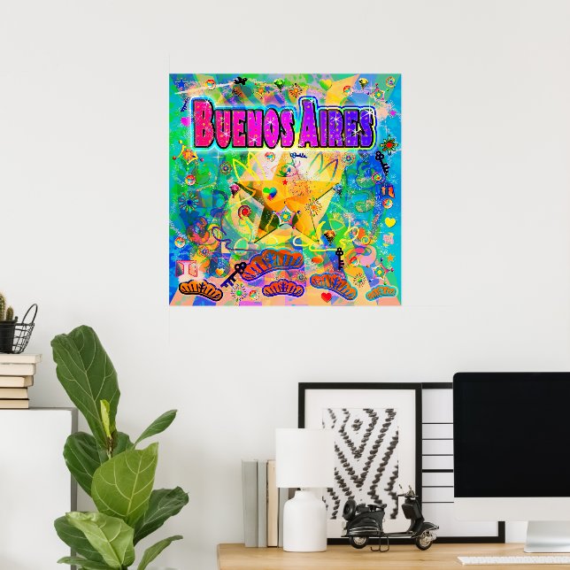 Buenos Aires Epoch Hour Poster (Hemmakontoret)