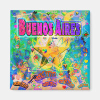 Buenos Aires Epok Timme Magnet