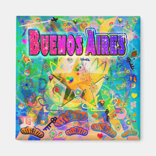 Buenos Aires Epok Timme Magnet