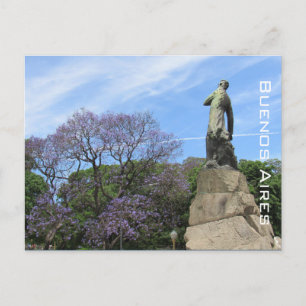 buenos aires jacaranda vykort