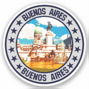 Buenos Aires Klistermärken