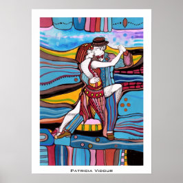 Buenos Aires, la Reina del Plata Tango Poster