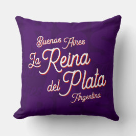 Buenos Aires "La Reina del Plata" typografi Konst Kudde