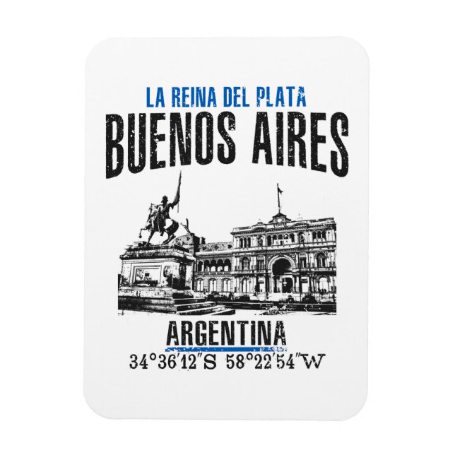 Buenos Aires Magnet (Vertikal)