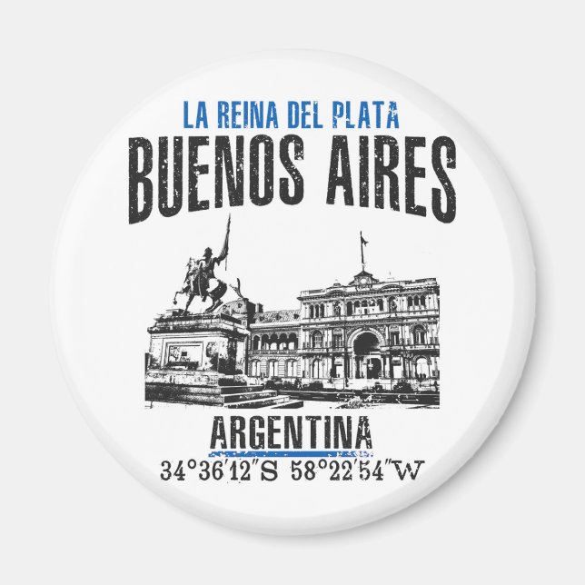 Buenos Aires Magnet (Framsidan)
