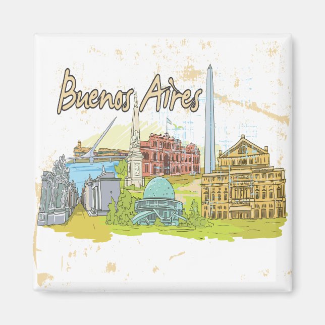 Buenos Aires Magnet (Framsidan)