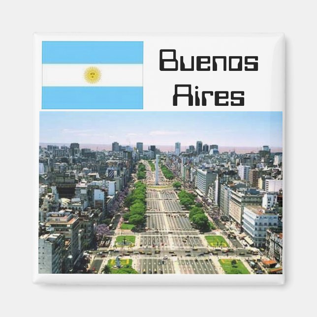 Buenos Aires Magnet (Framsidan)