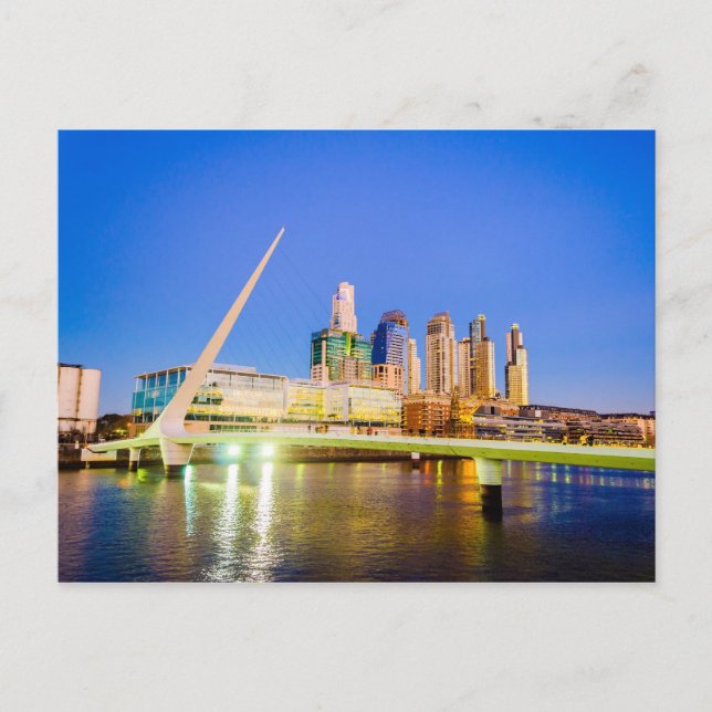 Buenos Aires Nocturna Vykort (Framsida)