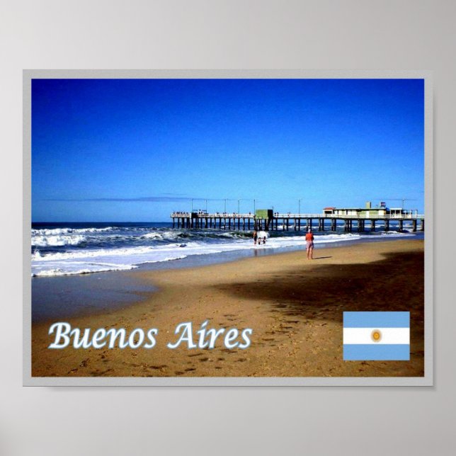 Buenos Aires - Pinamar - Poster (Framsidan)