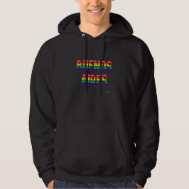 Buenos Aires Pride Hoodie | Regnbåge Flagga