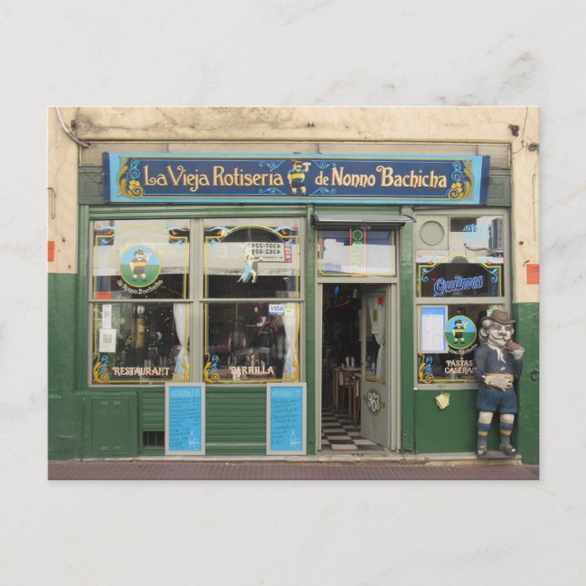 buenos aires rotiseria vykort (Framsida)