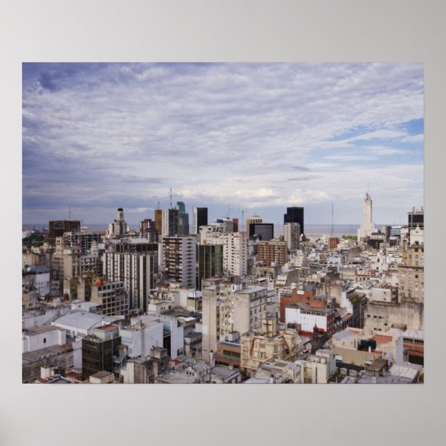 Buenos Aires Skyline 2 Poster (Framsidan)