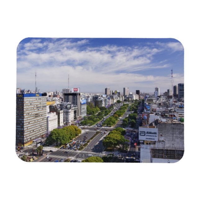 Buenos Aires Skyline Magnet (Horisontell)