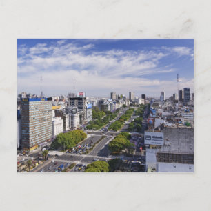 Buenos Aires Skyline Vykort