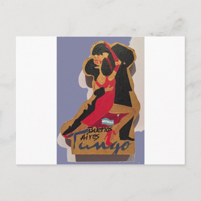 Buenos Aires Tango Vykort (Framsida)