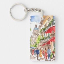Buenos Aires Travel Keychain