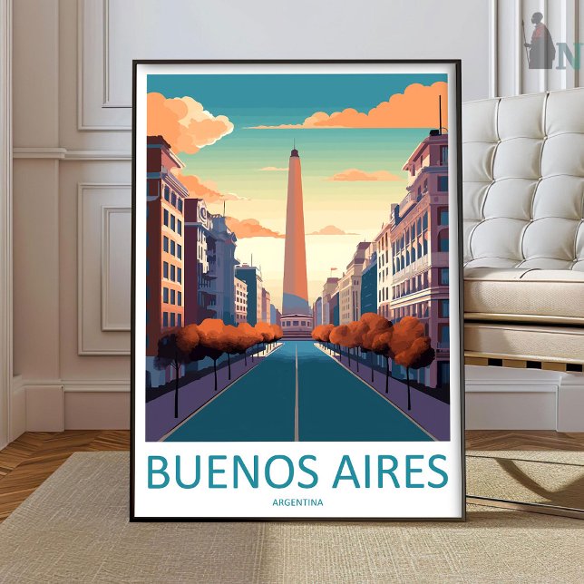Buenos Aires Travel Print Wall Art Buenos Aires Wa Poster (Skapare uppladdad)