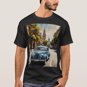 Buenos Aires vattenfärgkonst T Shirt