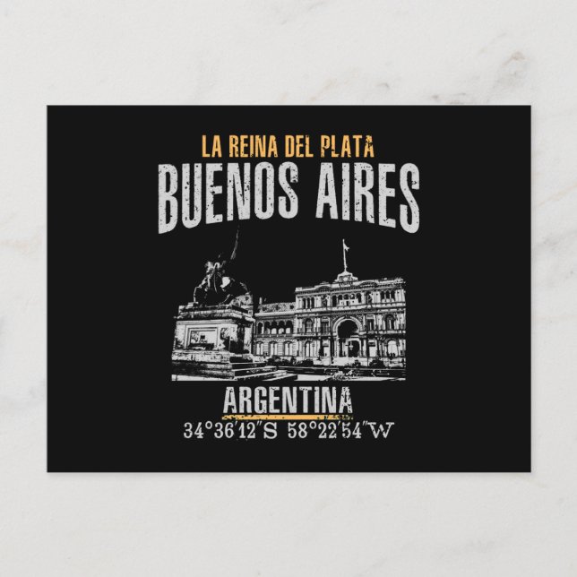 Buenos Aires Vykort (Framsida)