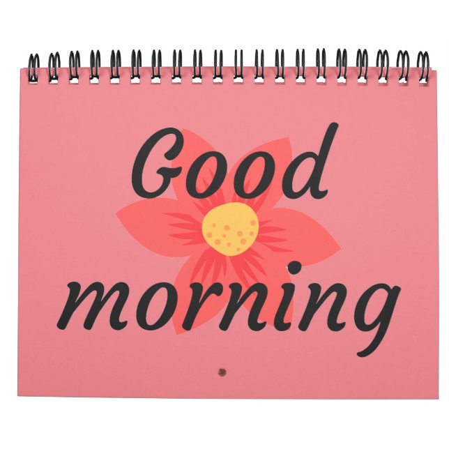 Buenos Días | Good morning Kalender (Baksida)