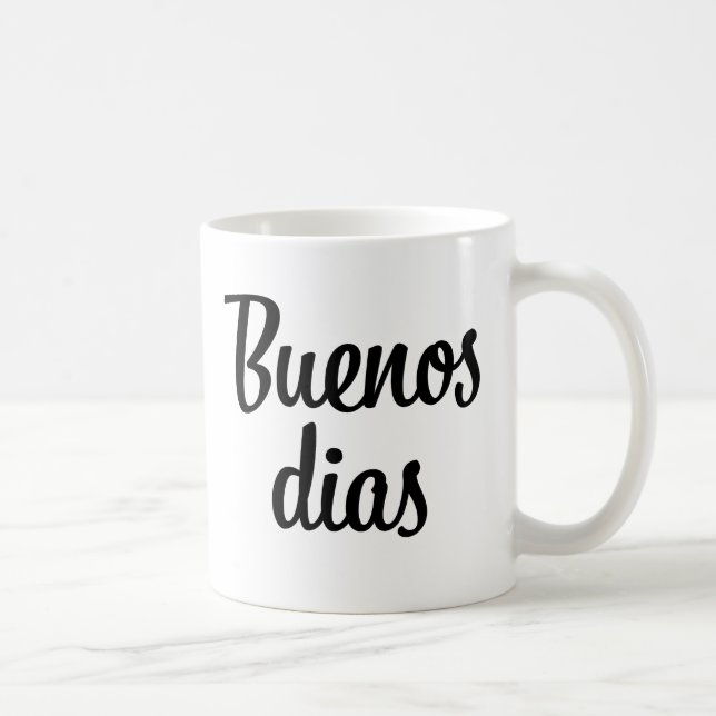Buenos dias kaffemugg (Höger)
