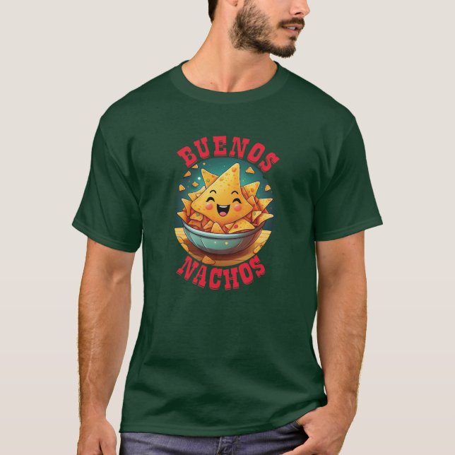 Buenos Nachos T Shirt (Framsida)