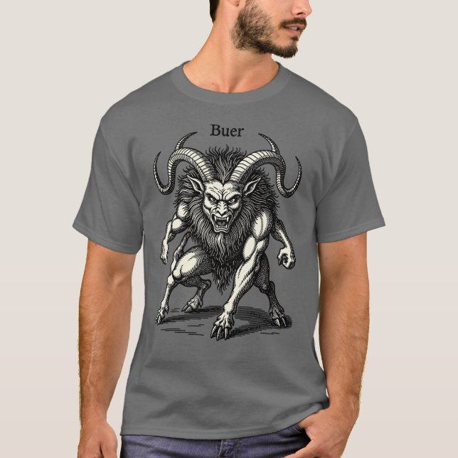 Buer Vild Myten i Rörelse T Shirt (Framsida)