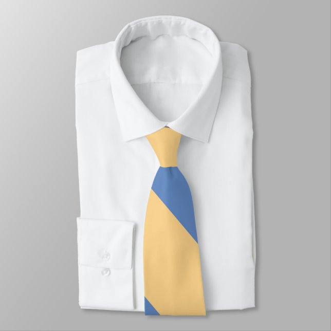 Buff och Himmel Blue Broad Universiteten Rand Slips (Bunden)