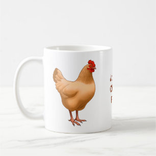 Buff Orpington Chicken Hen Kaffemugg