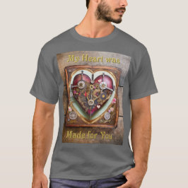 Buff Röda Hjärta Steampunk-serien T Shirt