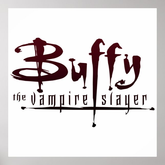 Buffa åt Vampire Sayer Blood-lust Poster (Framsidan)