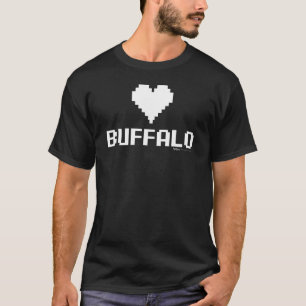 Buffalo 8-bitars Gamer City T Shirt