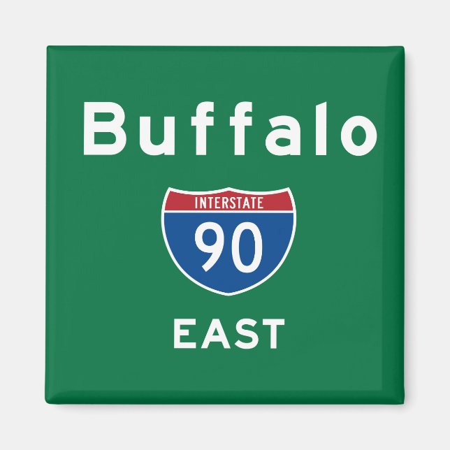 Buffalo 90 magnet (Framsidan)