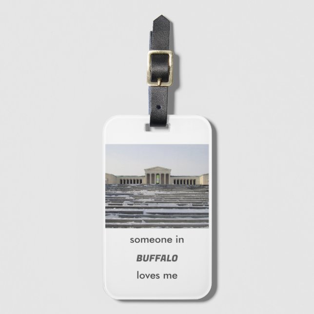 Buffalo AKG Luggage Tag Bagagebricka (Framsida vertikal)