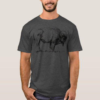 Buffalo American Bison Classic Print Tee