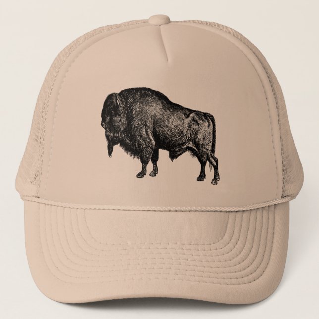 Buffalo American Bison Keps (Framsida)