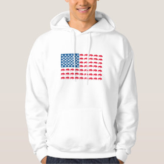 Buffalo American Flagga Hoodie