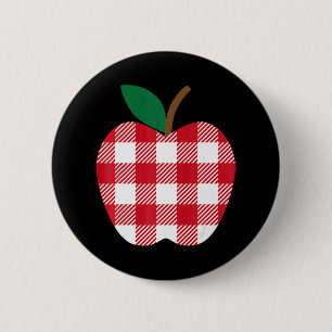 Buffalo Apple Välkommen Back to school Kid Girls B Knapp