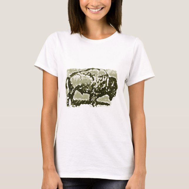 Buffalo Art Tee (Framsida)