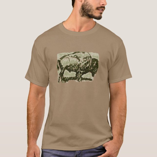 Buffalo Art Tee (Framsida)