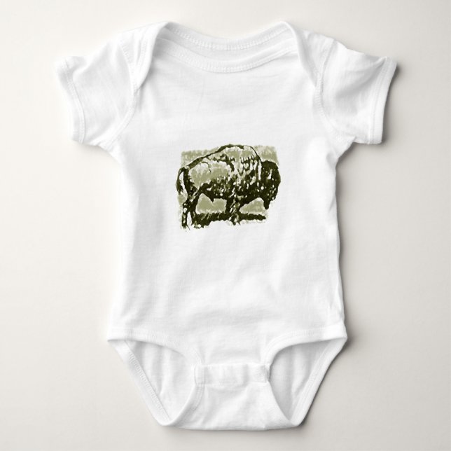 Buffalo Art Tee Shirt (Framsida)
